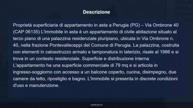 Immobile in asta di 79 m² in vendita a Perugia - Foto 12