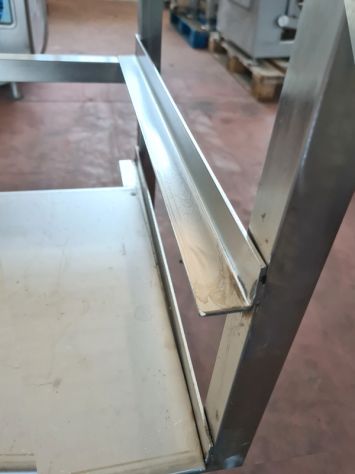 porta ripiani in acciaio inox usato - Foto 2