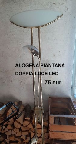 LAMPADA piantana alogena da pavimento