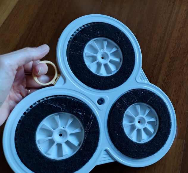 PIASTRA 3 SPAZZOLE VORWERK FOLLETTO ORIGINALI - Foto 4