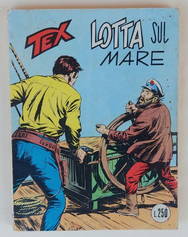 Tex Willer n.156/Ottobre 1973: "Lotta sul mare" Edizioni Araldo,