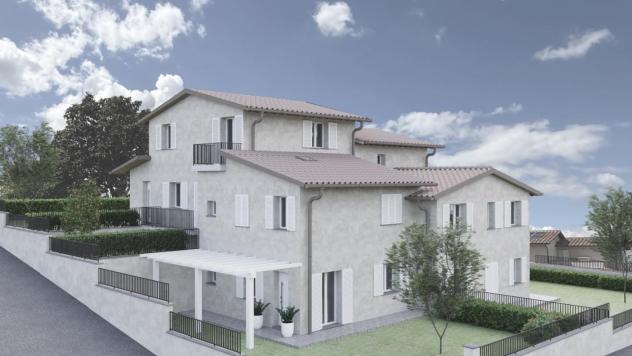 Villetta quadrifamiliare in vendita a Cerretti - Santa Maria a Monte 95 mq  Rif: 1345458