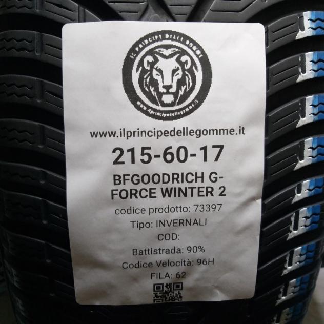 4 GOMME 215 60 17 BFGOODRICH A73397 - Foto 2