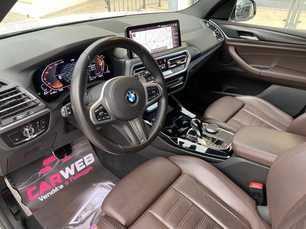 BMW X3 MSPORT 2.0D XDRIVE 48V TETTO 2022 - Foto 7