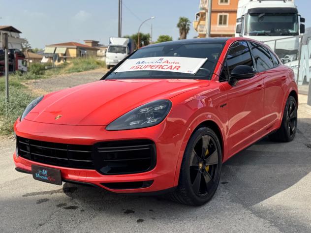 PORSCHE CAYENNE COUPE' TURBO S 4.0 V8 680 CV E-HYBRID LAVA ORANGE FULL IVA - Foto 4
