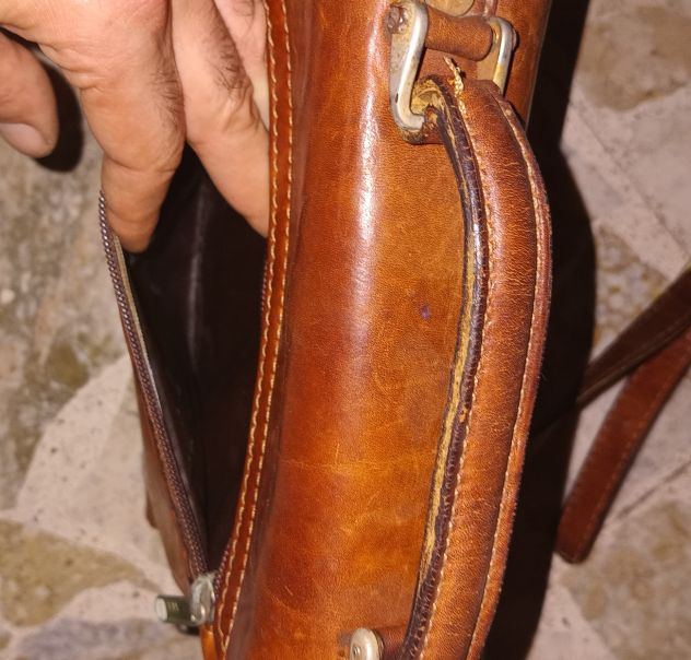 Borsello pelle Vintage - Foto 2