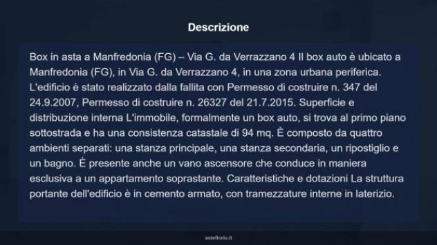 Immobile in asta di 94 m² in vendita a Manfredonia - Foto 7