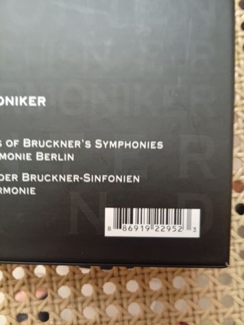 Cofanetto di Bruckner Sinfonien Günter Wand/Berliner Philharmoniker 6 CD in Box - Foto 2