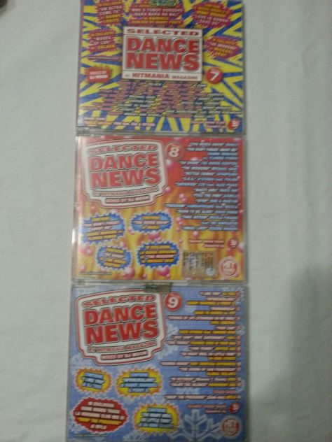 3 CD "DANCE NEWS" BY HITMANIA