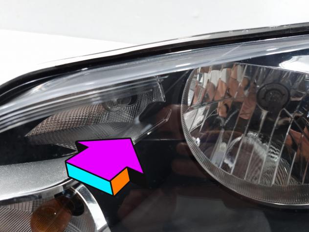 FARO ANTERIORE SINISTRO VOLKSWAGEN Up 1° Serie CPGA (11) - Foto 8