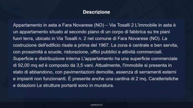 Immobile in asta di 92 m² in vendita a Fara Novarese - Foto 18