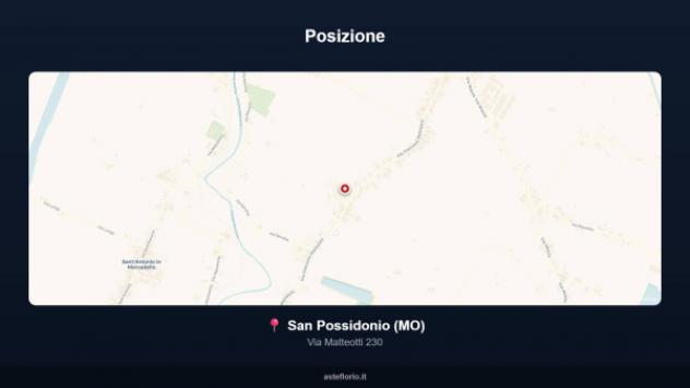 Immobile in asta di 338 m² con più di 5 locali e box auto in vendita a San Possidonio - Foto 9