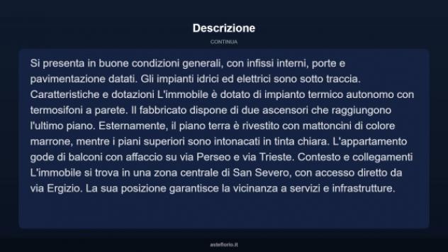 Immobile in asta di 129 m² con più di 5 locali in vendita a San Severo - Foto 14