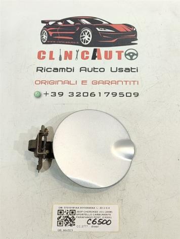 SPORTELLINO CARBURANTE JEEP Cherokee 5° Serie 57010161AA 05155846AA (0813)