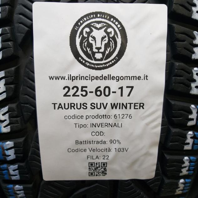 4 GOMME 225 60 17 TAURUS A61276 - Foto 2