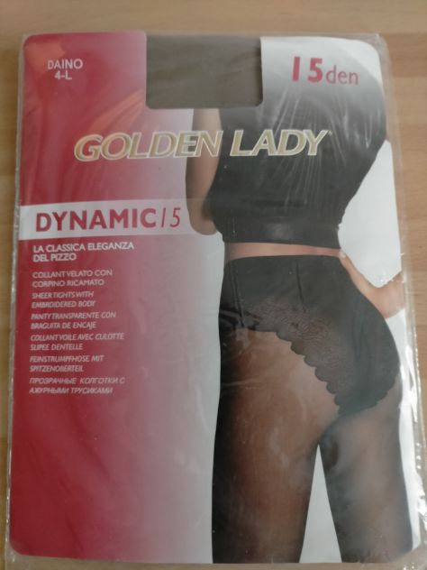 Collant tg 4 Nuove Golden Lady Dinamic 15 NUOVE