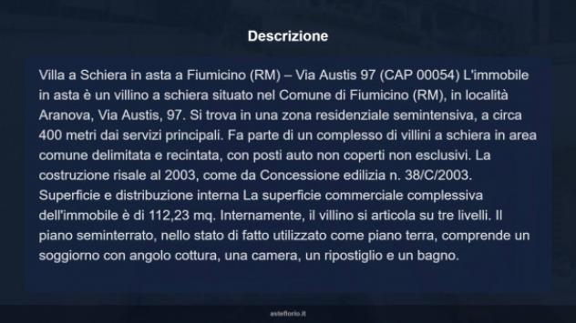 Immobile in asta di 112 m² in vendita a Fiumicino - Foto 17