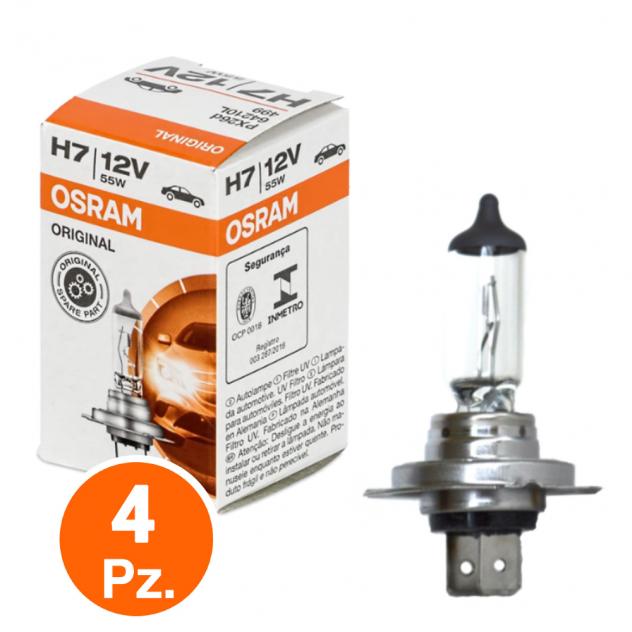 Kit Lampade Osram Original H7 12V 55W 64210-4