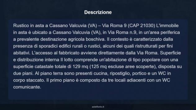 Immobile in asta di 129 m² in vendita a Cassano Valcuvia - Foto 11