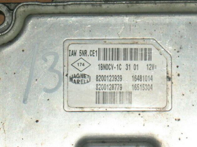 5NR.CE1 8200123939 ECU RENAULT CLIO 1.2 B 2001 IAW 5NR.CE1 8200123939 - Foto 5
