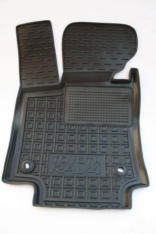 Set tappetini di gomma su misura per Toyota RAV4 (2019+) Hybrid - Foto 2