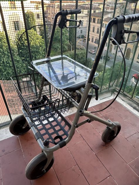 Deambulatore per anziani originale WIMED Girello Rollator - Foto 3