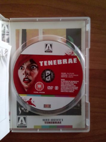 Lotto DVD IMPORT - Dario Argento - Profondo Rosso - Tenebre + altri - Foto 6