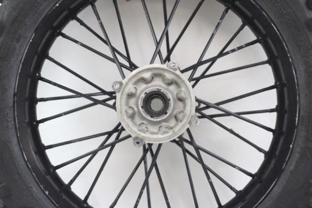 HONDA CRF 250 X 42650KSC000 CERCHIO A RAGGI POSTERIORE 2004 REAR WHEEL PNEUMATICO OK - Foto 2