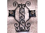 Applique da muro antichi   in ferro battuto 39x25