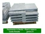 Pavimento piano a spacco - Coste fresate