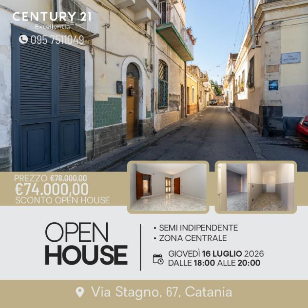 Porzione di casa in vendita a Catania
