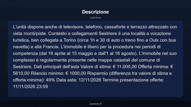 Immobile in asta di 36 m² in vendita a Sestriere - Foto 17