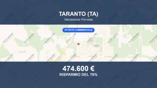 Immobile in asta di 28923 m² in vendita a Taranto