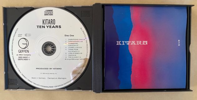 Cd Kitaro - The years 2 cd 1988 - Foto 2
