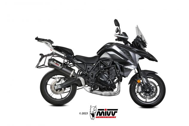 Benelli Trk 702 X valigie laterali Kappa bauletto Shad Tr Terra cupolino Biondi - Foto 6