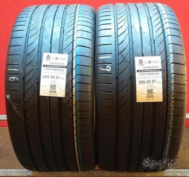 2 gomme 295 35 21 continental a93