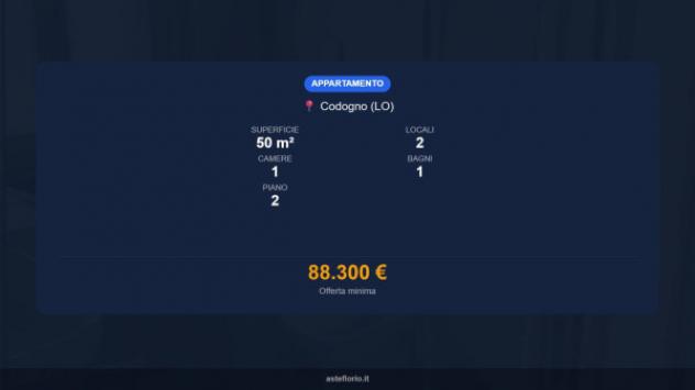 Immobile in asta di 50 m², box auto doppio in vendita a Codogno - Foto 16
