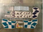 Gilera bullit kit adesivi telaio viola