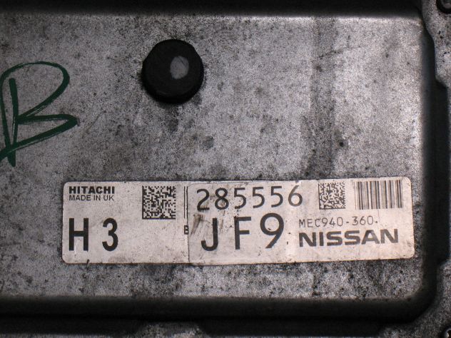 MEC940360 JF9 ECU CENTRALINA MOTORE NISSAN JUKE H3 HR16 1.6 MEC940-360 - Foto 3