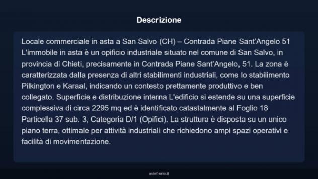 Immobile in asta di 2295 m² in vendita a San Salvo - Foto 3