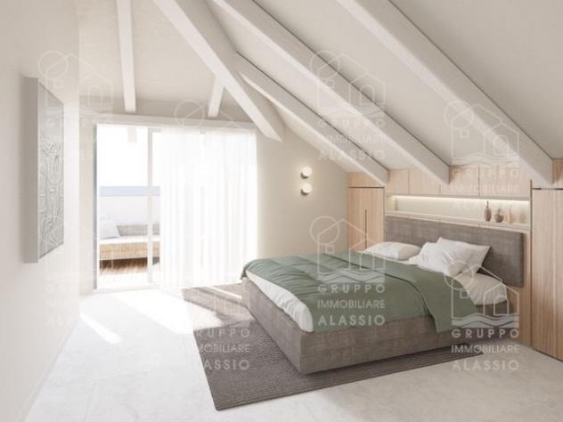 Attico duplex in pieno centro di Alassio con terrazzina vivibile - Foto 6