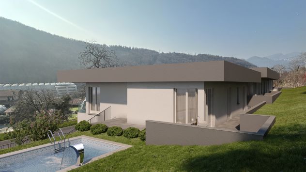 Nembro collinare trilocale doppi servizi Nuovo classe A4 - Foto 5