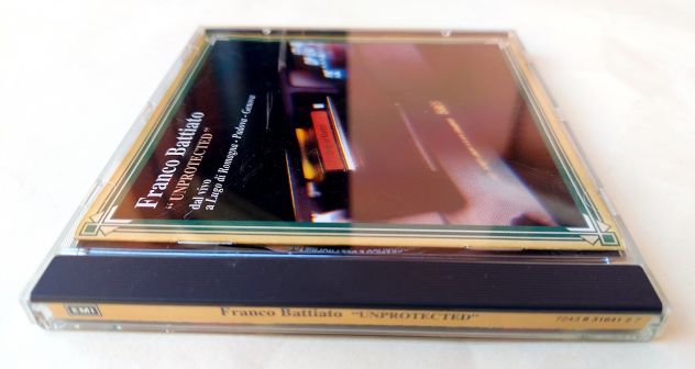 CD Franco Battiato " Unprotected " dal vivo a Lugo di Romagna - Padova - Genova - Foto 2