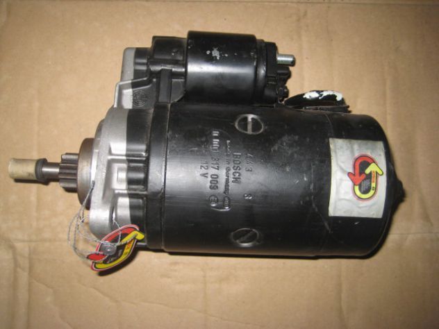 MOTORINO AVVIAMENTO VOLSWAGEN GOLF II JETTA CADDY  BOSCH 0001317009