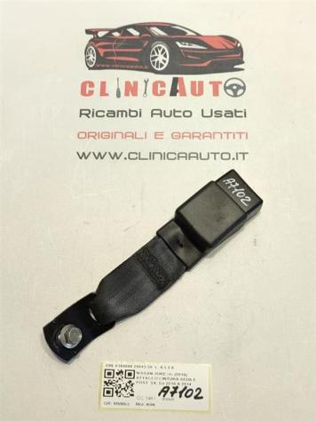 AGGANCIO CINTURA DI SICUREZZA POSTERIORE NISSAN Juke 1° Serie 6184808 20943-30 K9K (1013) - Foto 2