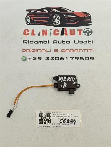 CENTRALINA IMMOBILIZER OPEL Meriva 3° Serie 13257534 A14NEL benzina 1364 (10)