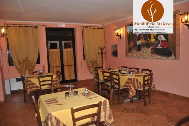 Tavoli e Sedie Vercelli Per Arredamento Bar Ristorante Pizzerie Pub cod 0245 - Foto 3
