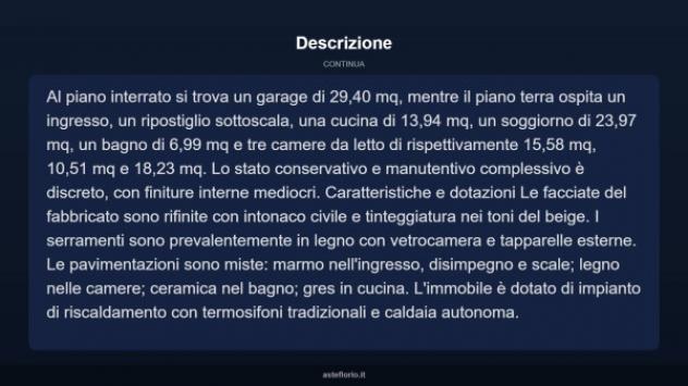Immobile in asta di 155 m² con più di 5 locali e box auto in vendita a Campodoro - Foto 16