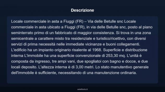 Immobile in asta di 253 m² in vendita a Fiuggi - Foto 10