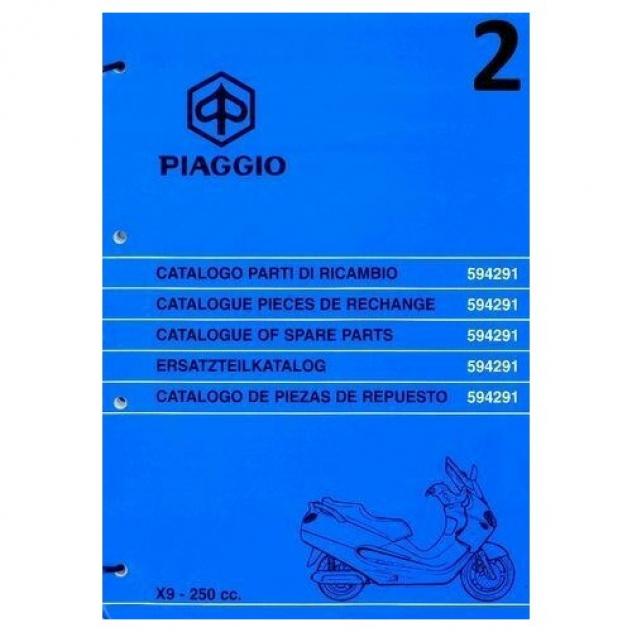Catalogo ricambi Piaggio X9 250 - Foto 3